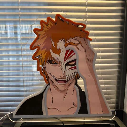 Bleach Ichigo Kurosa Neon Sign Wall Decoration