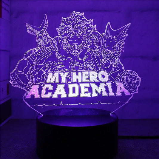 Anime LED Light Stand My Hero Academia