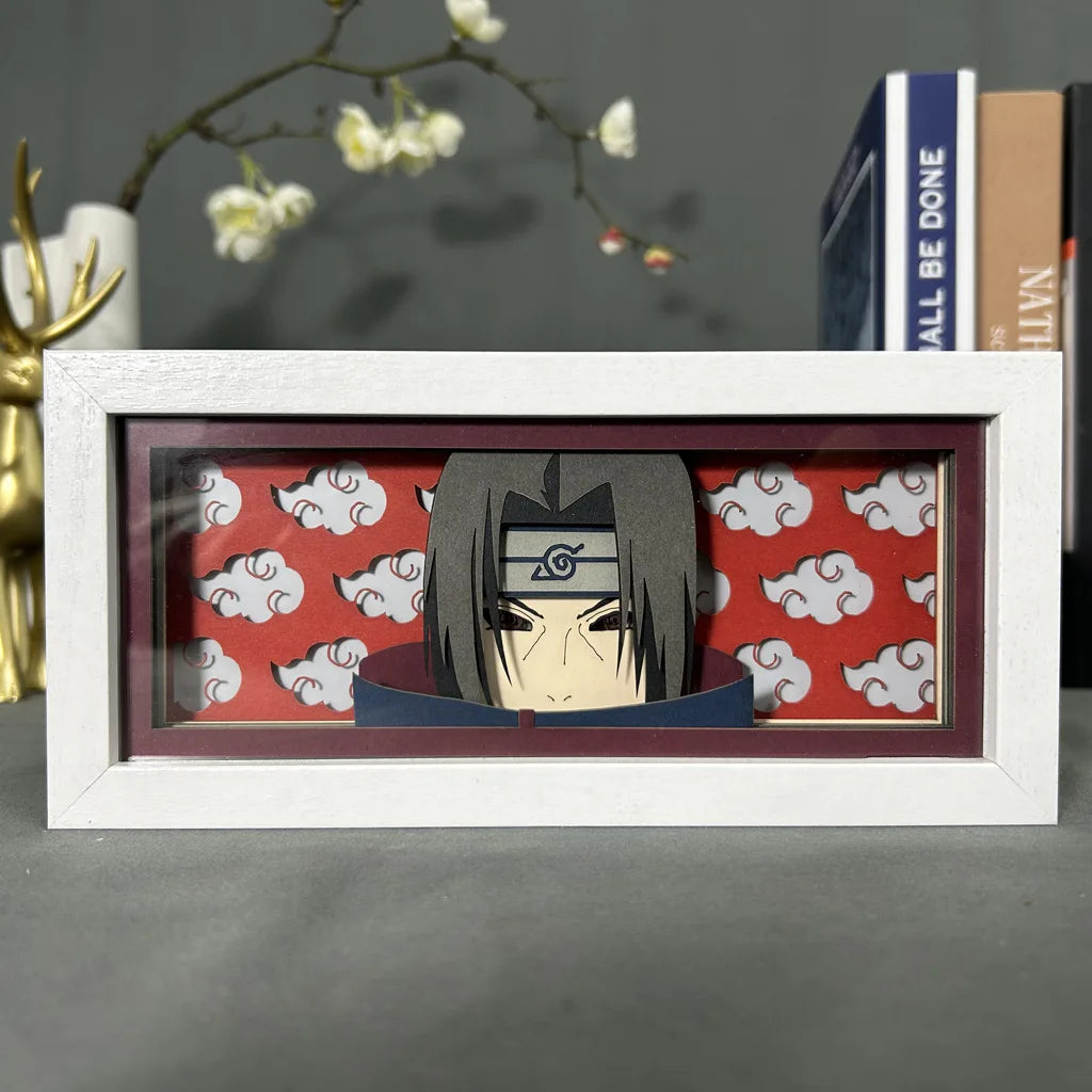Naruto LED Light Box – Single‑Colour Anime Room Décor