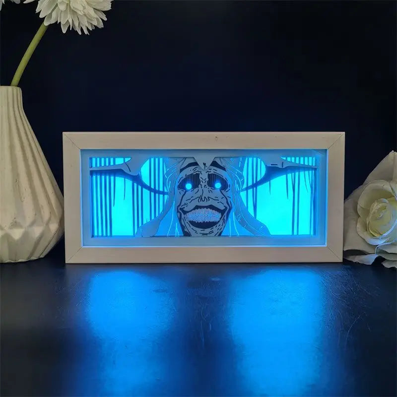 Solo Leveling LED Light Box – Multicolour Anime Room Décor