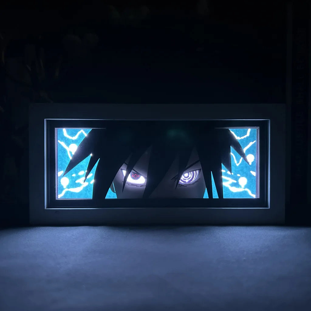 Naruto LED Light Box – Single‑Colour Anime Room Décor