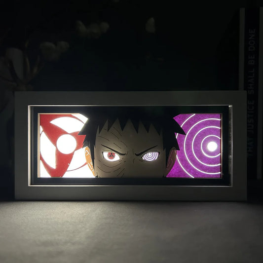Naruto LED Light Box – Single‑Colour Anime Room Décor