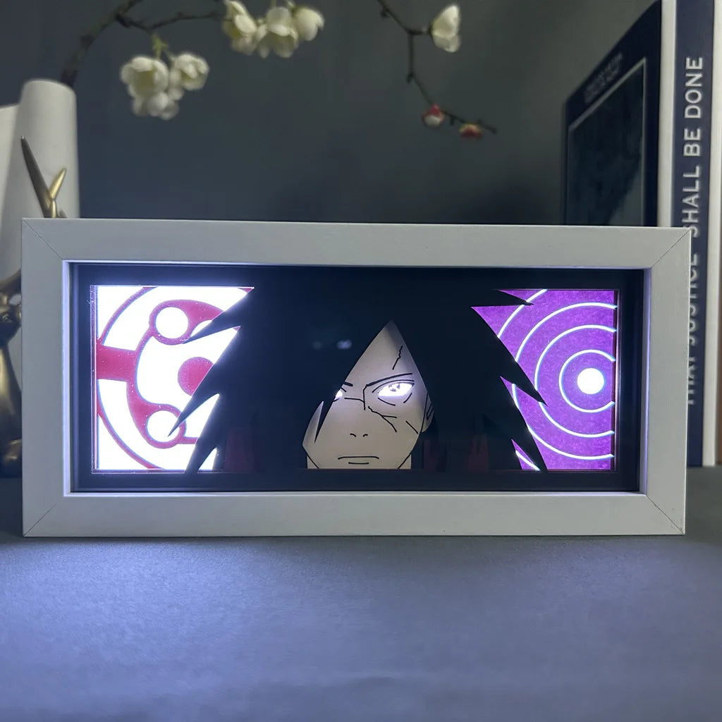 Naruto LED Light Box – Single‑Colour Anime Room Décor