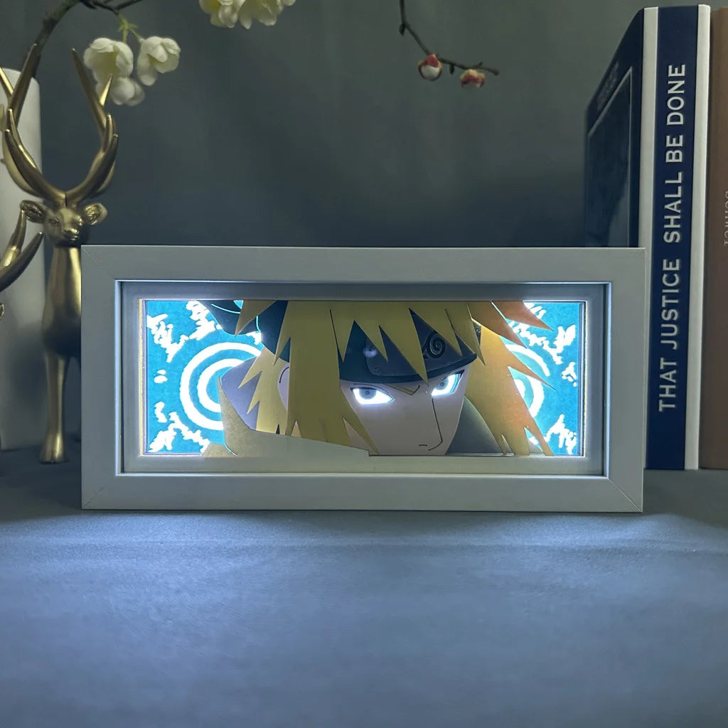 Naruto LED Light Box – Single‑Colour Anime Room Décor