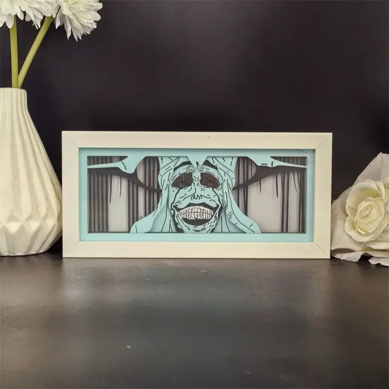 Solo Leveling LED Light Box – Multicolour Anime Room Décor