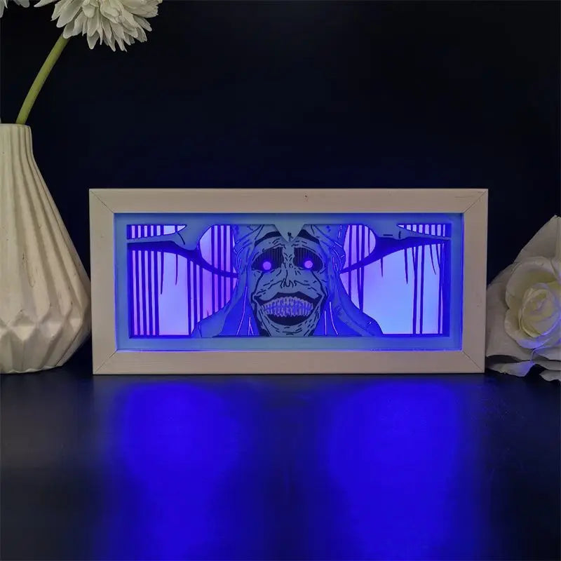 Solo Leveling LED Light Box – Multicolour Anime Room Décor