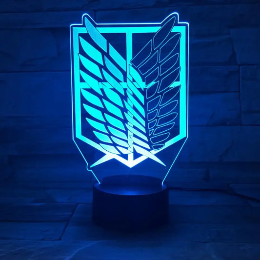 Anime LED Light Stand Attack On Titan