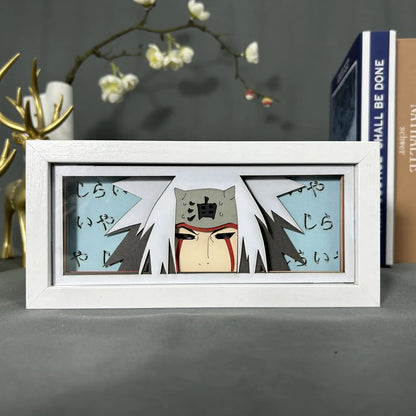 Naruto LED Light Box – Single‑Colour Anime Room Décor