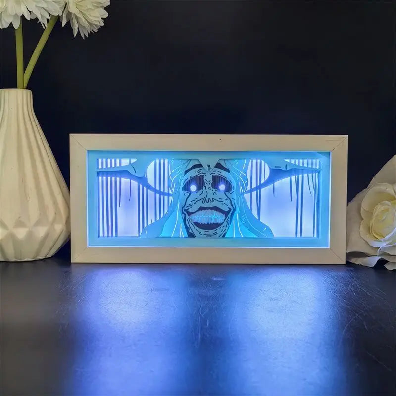 Solo Leveling LED Light Box – Multicolour Anime Room Décor