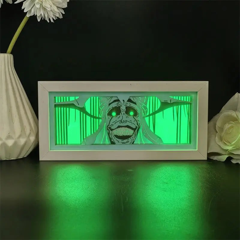 Solo Leveling LED Light Box – Multicolour Anime Room Décor