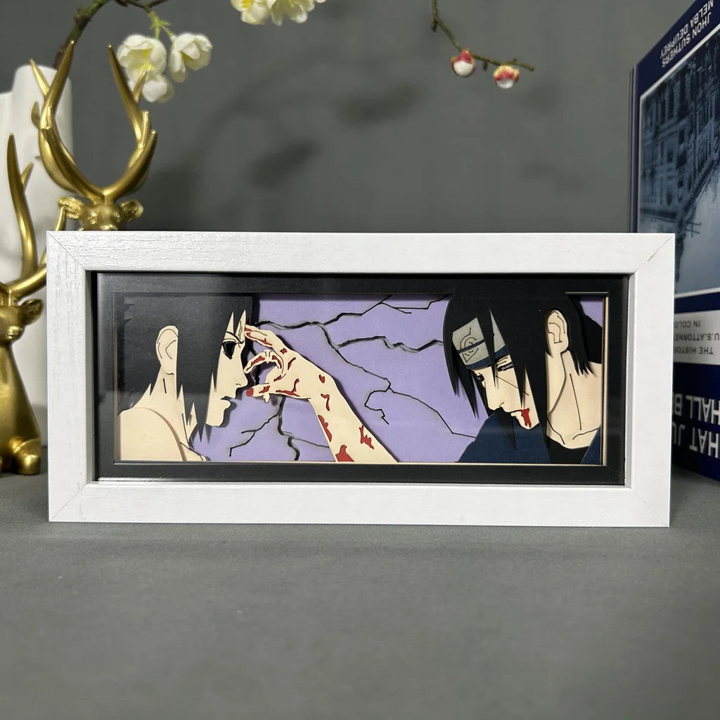 Naruto LED Light Box – Single‑Colour Anime Room Décor