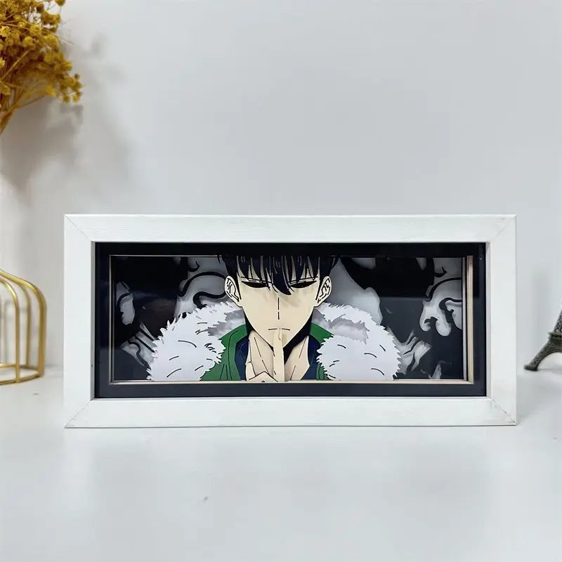 Solo Leveling LED Light Box – Multicolour Anime Room Décor