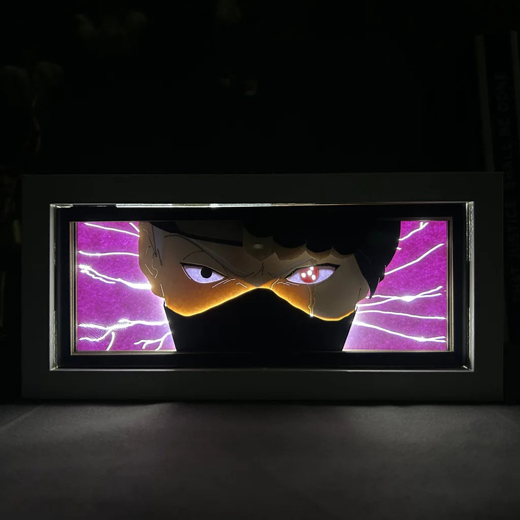 Naruto LED Light Box – Single‑Colour Anime Room Décor