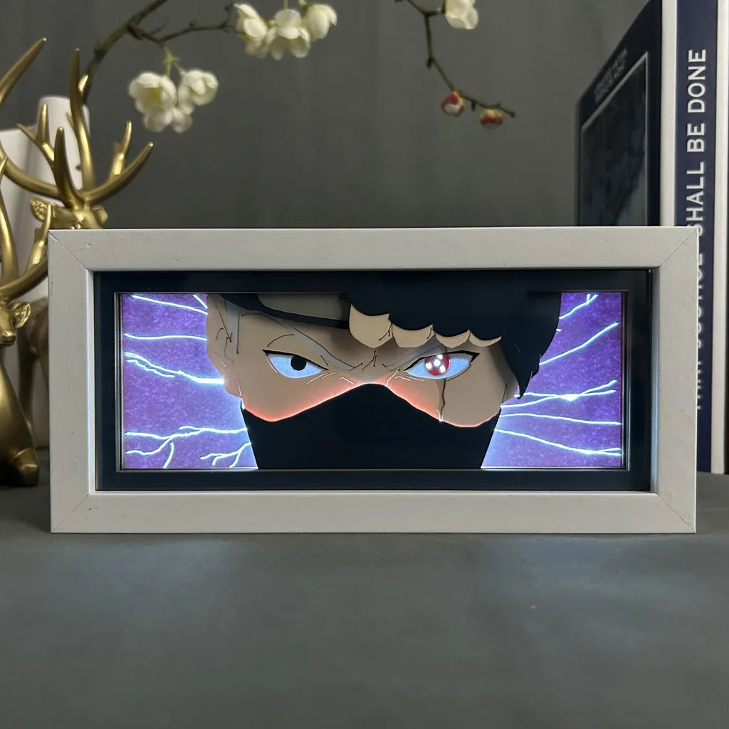 Naruto LED Light Box – Single‑Colour Anime Room Décor