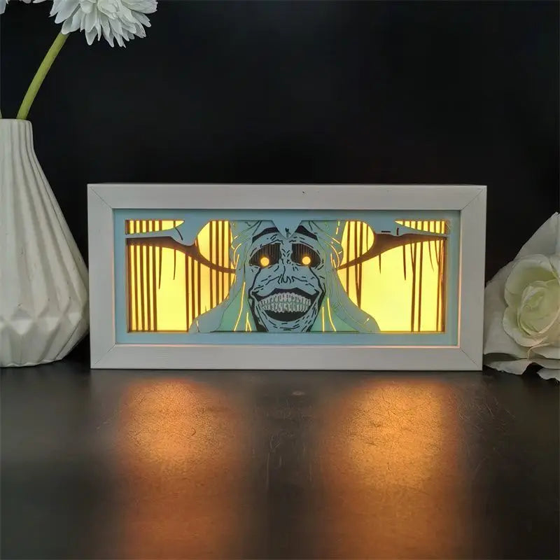 Solo Leveling LED Light Box – Multicolour Anime Room Décor