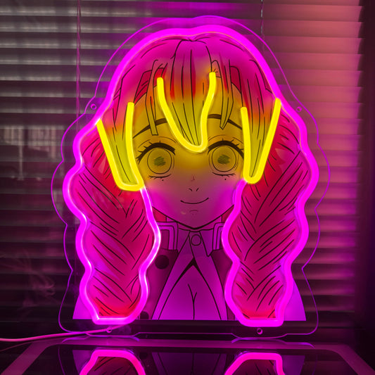 Demon Slayer Mitsuri Kanroji LED Sign